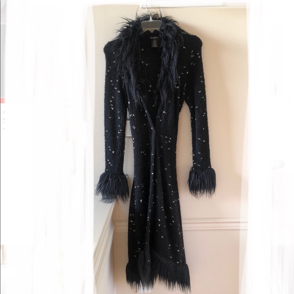 Long wool coat from Bebe